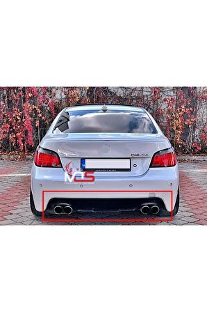 BMW E60 M TAMPON DİFÜZÖR ÇİFT ÇIKIŞ FİBERGLASS BOYASIZ