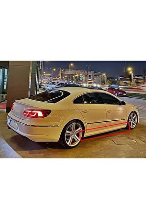 VW CC R LİNE MARŞPİYEL SAĞ SOL TAKIM FİBERGLASS BOYASIZ