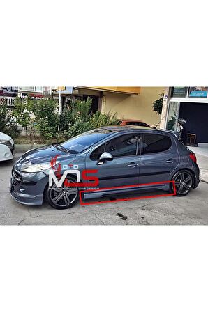 PEUGEOT 207 GTX UYUMLU MARŞPİYEL SAĞ SOL TK FİBERGLASS BOYASIZ