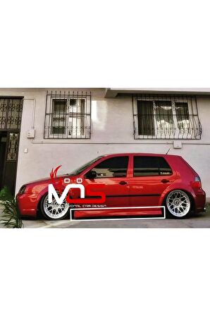 VW GOLF MK4 CUSTOM MARŞPİYEL TK FİBERGLASS BOYASIZ