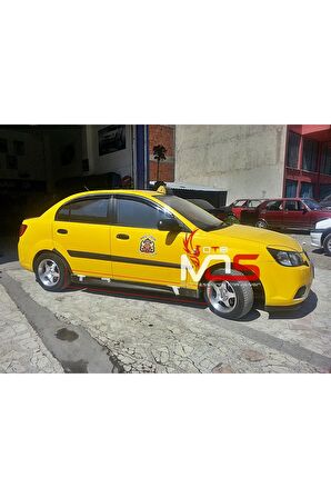 KİA RİO SEDAN MARŞPİYEL SAĞ SOL TK FİBERGLASS BOYASIZ