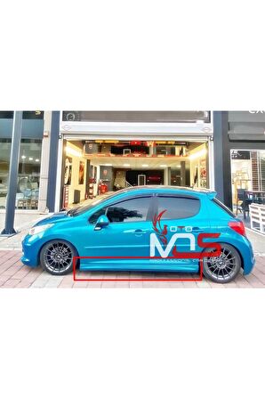 PEUGEOT 207 R MARŞPİYEL SAĞ SOL TK FİBERGLASS BOYASIZ