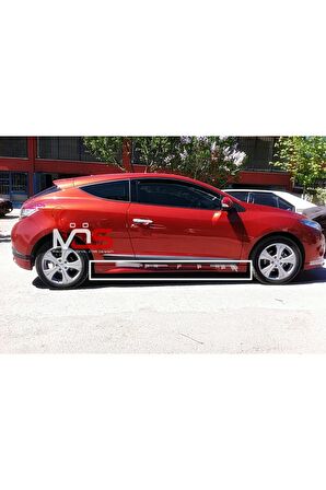 RENAULT MEGANE 3 Uyumlu MARŞPİYEL SAĞ SOL TAK FİBERGLASS BOYASIZ