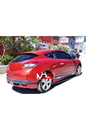 RENAULT MEGANE 3 Uyumlu MARŞPİYEL SAĞ SOL TAK FİBERGLASS BOYASIZ