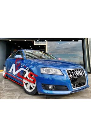 AUDİ A3 HB AERO MARŞPİYEL SAĞ SOL TK FİBERGLASS BOYASIZ