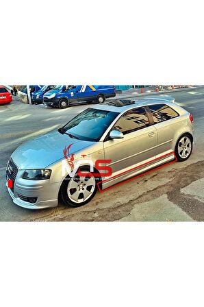 AUDİ A3 GTX MARŞPİYEL SAĞ SOL TAKIM FİBERGLASS BOYASIZ