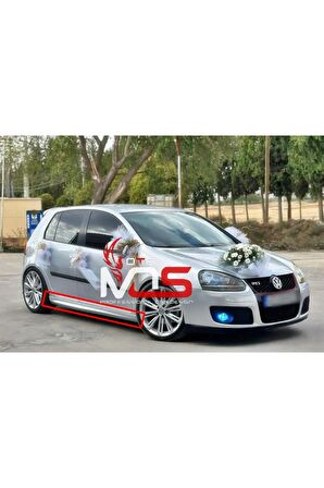 VW GOLF MK5 R MARŞPİYEL TAKIM FİBERGLASS BOYASIZ