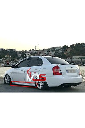 HYUNDAİ ACCENT ERA R MARŞPİYEL TAKIM FİBERGLASS BOYASIZ