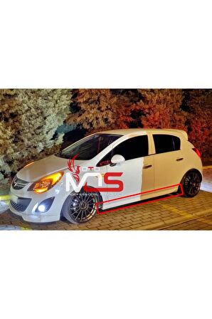 OPEL CORSA D AERO MARŞPİYEL TAKIM FİBERGLASS BOYASIZ