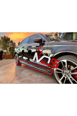 AUDİ A3 SEDAN AERO MARŞPİYEL SAĞ SOL TAKIM FİBERGLASS BOYASIZ