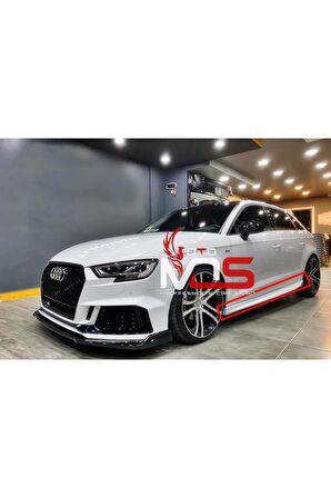 AUDİ A3 HB MARŞPİYEL SAĞ SOL TAKIM FİBERGLASS BOYASIZ