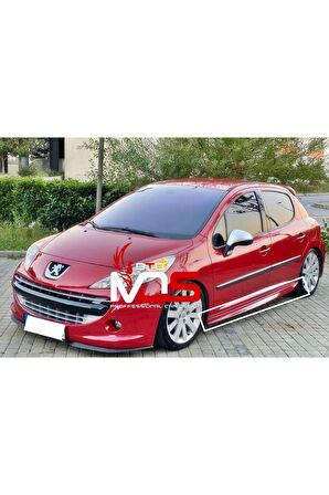 PEUGEOT 207 AERO MARŞPİYEL SAĞ SOL TAKIM FİBERGLASS BOYASIZ