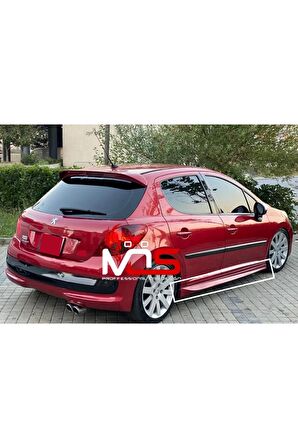 PEUGEOT 207 AERO MARŞPİYEL SAĞ SOL TAKIM FİBERGLASS BOYASIZ