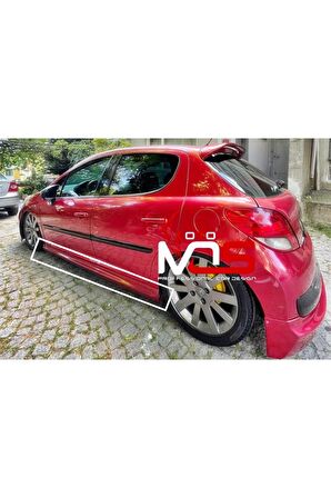 PEUGEOT 207 R MARŞPİYEL SAĞ SOL TAKIM FİBERGLASS BOYASIZ