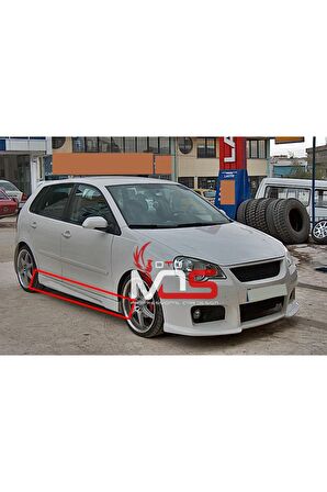 VW POLO  Uyumlu MARŞPİYEL SAĞ SOL TAKIM FİBERGLASS BOYASIZ