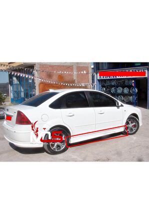 FORD FOCUS 2 SEDAN MARŞPİYEL  Uyumlu SAĞ SOL TAKIM FİBERGLASS BOYASIZ