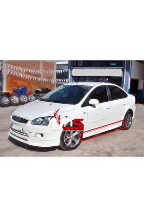 FORD FOCUS 2 SEDAN MARŞPİYEL  Uyumlu SAĞ SOL TAKIM FİBERGLASS BOYASIZ