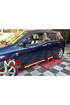 TOYOTA AURİS UYUMLU MARŞPİYEL SAĞ SOL TAKIM 2007 - 2012 FİBERGLASS BOYASIZ