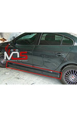 RENAULT FLUENCE Uyumlu CUSTOM MARŞPYİEL SAĞ SOL TAKIM FİBERGLASS BOYASIZ