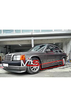 MERCEDES 190E Uyumlu MARŞPİYEL SAĞ SOL TAKIM FİBERGLASS BOYASIZ