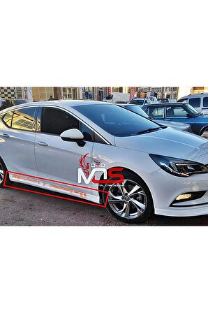 OPEL ASTRA K R UYUMLU MARŞPİYEL SAĞ SOL TAKIM FİBERGLASS BOYASIZ