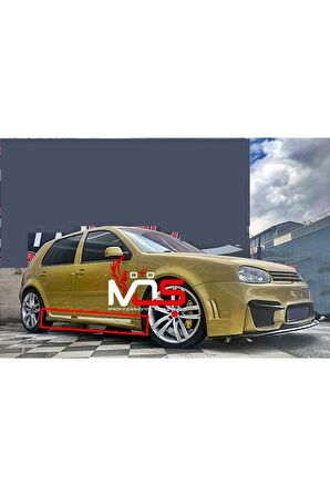 VW GOLF MK4 R Uyumlu MARŞPİYEL SAĞ SOL TAKIM FİBERGLASS BOYASIZ