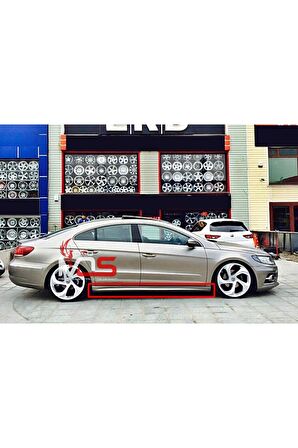 Vw Cc R Marşpiyel  Uyumlu Sağ Sol TK Fiberglass Boyasız