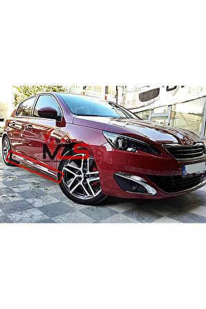 Peugeot 308 R Uyumlu Marşpiyel Sağ Sol Takım Fiberglass Boyasız