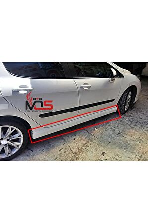 PEUGEOT 308 MARŞPİYEL SAĞ SOL TAKIM FİBERGLASS BOYASIZ Uyumlu