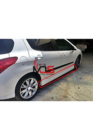 PEUGEOT 308 MARŞPİYEL SAĞ SOL TAKIM FİBERGLASS BOYASIZ Uyumlu