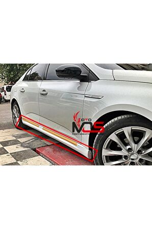 Renault Megane 4 Marşpiyel Takım Fiberglass Boyasız