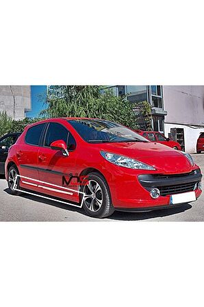 PEUGEOT 207 MARŞPİYEL SAĞ SOL TAKIM FİBERGLASS BOYASIZ