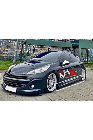 PEUGEOT 207 R MARŞPİYEL SAĞ SOL TAKIM FİBERGLASS BOYASIZ