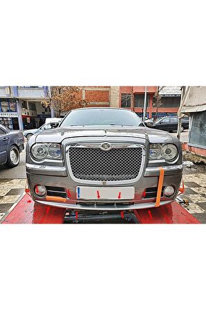 Chrysler 300c uyumlu ön tampon eki karlık fiberglass boyasız