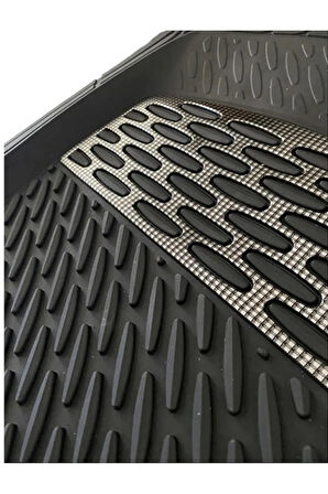 Jeep Renegade 2018 4d Havuzlu Üniversal Yeni Nesil Pro Paspas Siyah - Gri