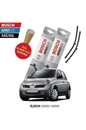 NİSSAN MİCRA 2008 SİLECEK TAKIMI BOSCH AERO-ECO SERİSİ