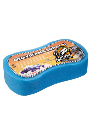 Oto araba yıkama süngeri mavi 1 adet