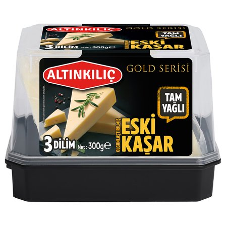 Altınkılıç Gold Tam Yağlı Eski Kaşar Peynir 300 G ( 1 ADET )