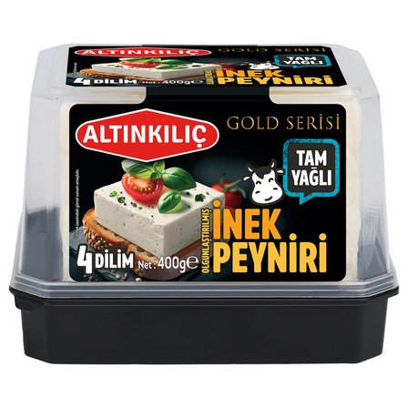 Altınkılıç Gold Serisi Olgunlaştırılmış Tam Yağlı İnek Peynir 400 G ( 1 ADET )