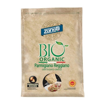 Zanetti Organik Rendelenmiş Parmigiano Reggiano Peyniri 40 G ( 1 ADET )
