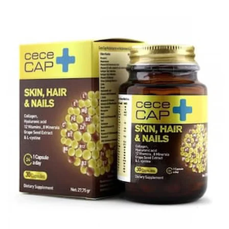 CeceCap Skin, Hair & Nails 30 Kapsül ( 1 ADET )