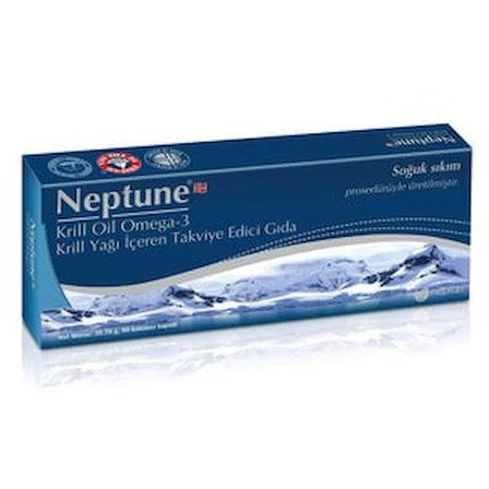 Neptune Krill Oil Omega-3 60 Kapsül ( 1 ADET )