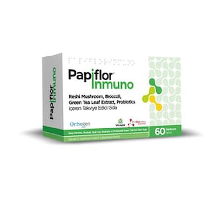 Papiflor İnmuno 60 Vejeteryan Kapsül ( 1 ADET )