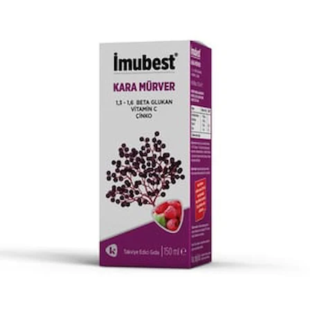 İmubest Kara Mürver 150 ml ( 1 ADET )