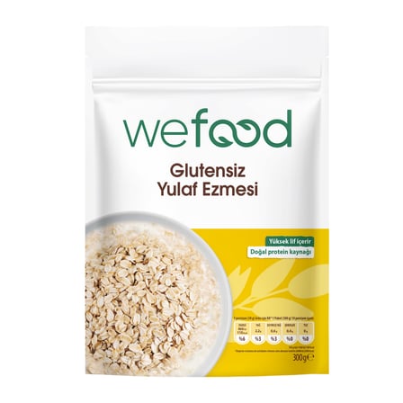 Wefood Glütensiz Yulaf Ezmesi  300 G ( 1 ADET )