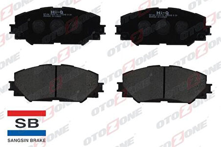 Otozone FDO9012 Ön Balata Corolla 1.6 09 1.8 07 Auris 1.4 1.6 VTI 07 1.8 VVTI 06 RAV4 III 3.06 Gdb3425 0446542160