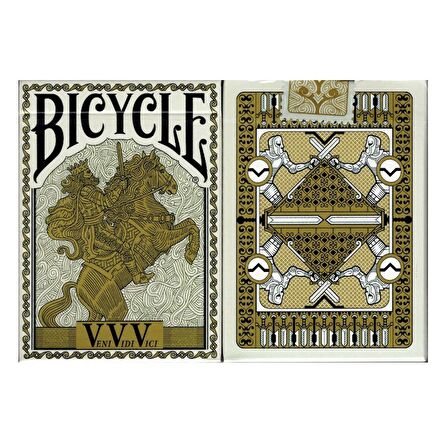 Bicycle Veni Vidi Vici Metallic Oyun Kağıdı Premium Koleksiyonluk Kartları Kart