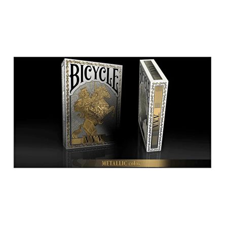 Bicycle Veni Vidi Vici Metallic Oyun Kağıdı Premium Koleksiyonluk Kartları Kart
