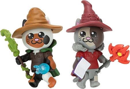 Roblox Celebrity Collection Wizard Cats Kediler Oyuncakları 2'li Figür Paketi Koleksiyonluk Kodlu