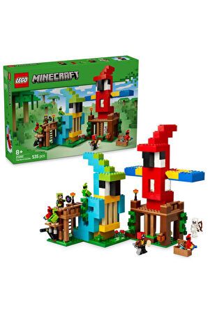 Lego Minecraft Papağan Evleri 21282 (535 Parça)